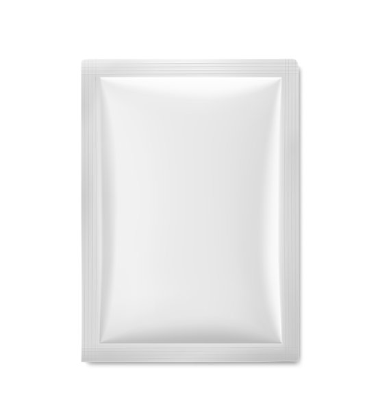 万能模型的白色空白香囊。图片下载