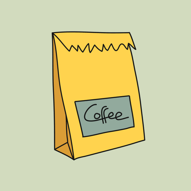咖啡纸袋图片下载