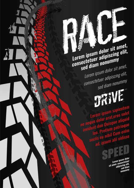 摩托车轮胎的海报图片下载