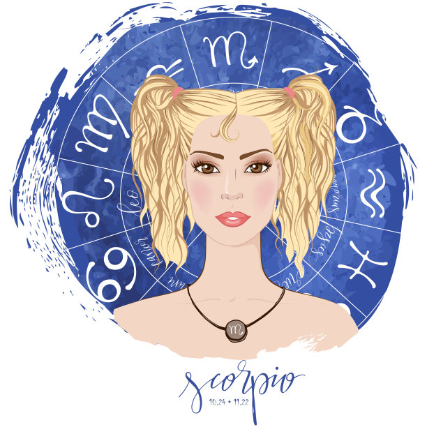 天蝎座:天蝎座是美丽的女孩图片下载