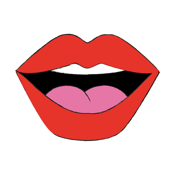 性感女人的嘴唇图片下载