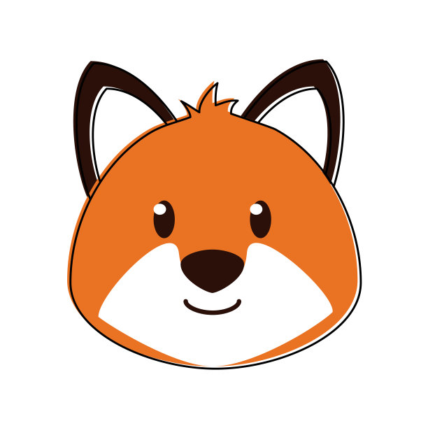 卡通可爱的狐狸图片下载