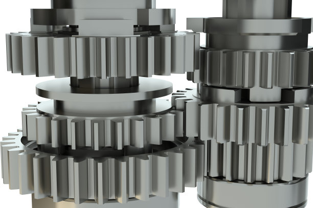 齿轮画背景。三维演示图片下载