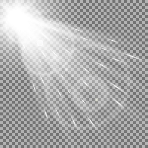 光圈带有聚光灯，颜色为白色图片下载