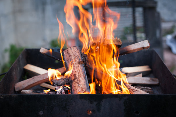 空烧烤的照片图片下载