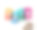贺卡设计模板与现代文本为2018年的狗年。彩色数字2018绘制字母在彩色的背景。矢量插图。图片下载
