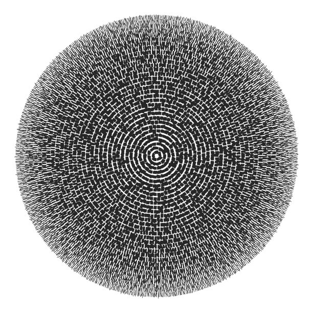 黑白圆形图案。抽象背景矢量图图片下载