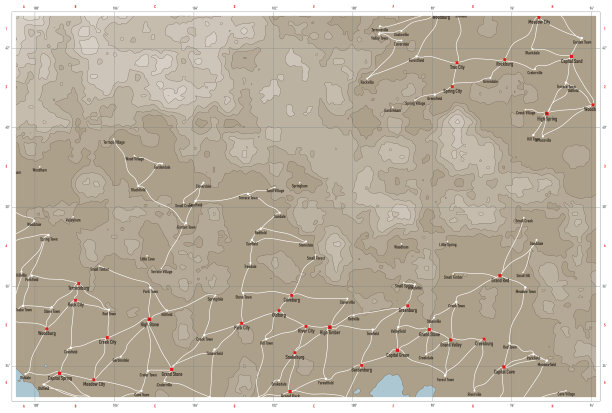 虚构的地图设计图片下载