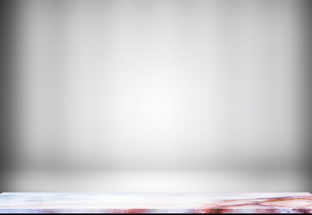 空顶部白色大理石货架或大理石桌子上的灰色梯度背景/产品显示蒙太奇产品显示图片下载