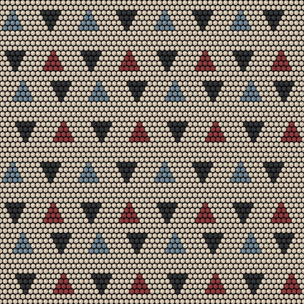 珠点缀。非洲主题。无缝模式。图片下载