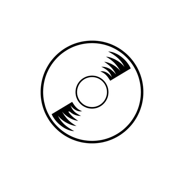 CD光盘平面图标图片下载