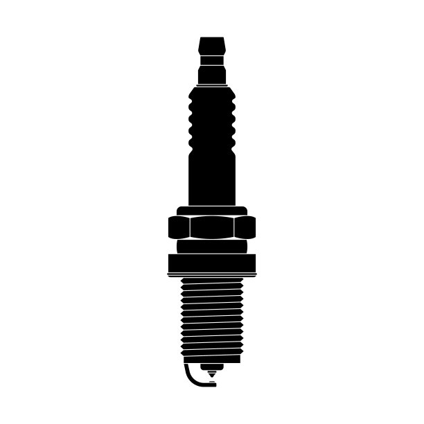 火花塞。矢量图图片下载