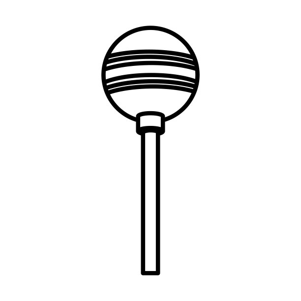 棒棒糖糖果孤立图片下载