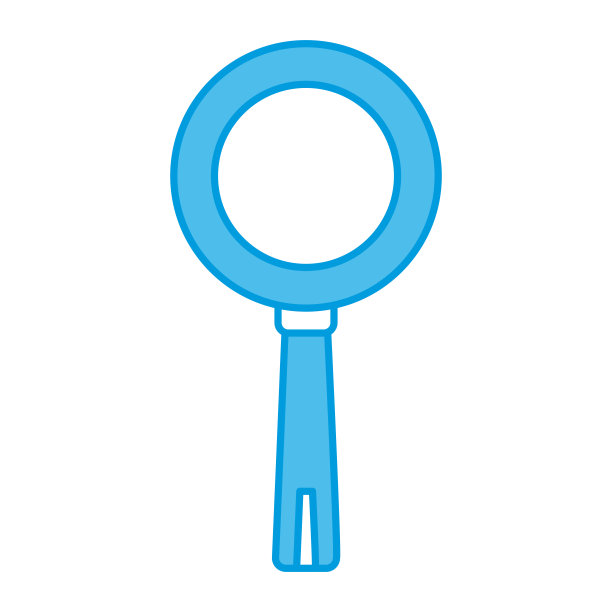 放大镜符号图片下载