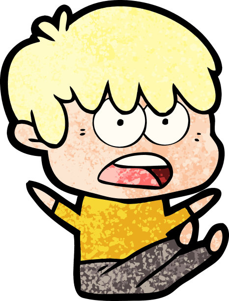 担心卡通男孩图片下载