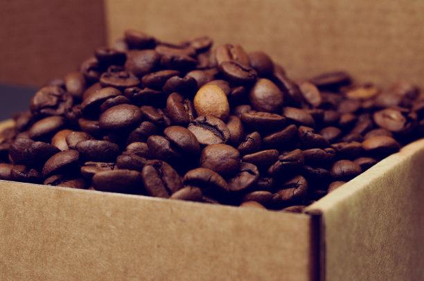 盒装咖啡豆图片下载