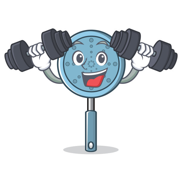 健身skimmer用具人物卡通图片下载