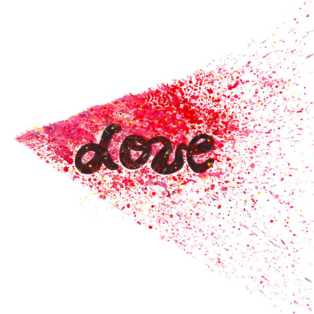 带有油漆飞溅的涂鸦街头艺术插画图片下载