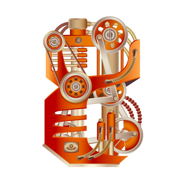 阿拉伯数字8。图片下载