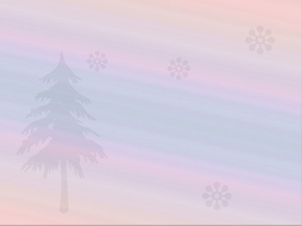 圣诞卡片背景插图与圣诞树和雪花图片下载