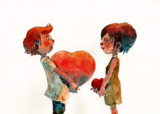 青春插画素材ID：304843446