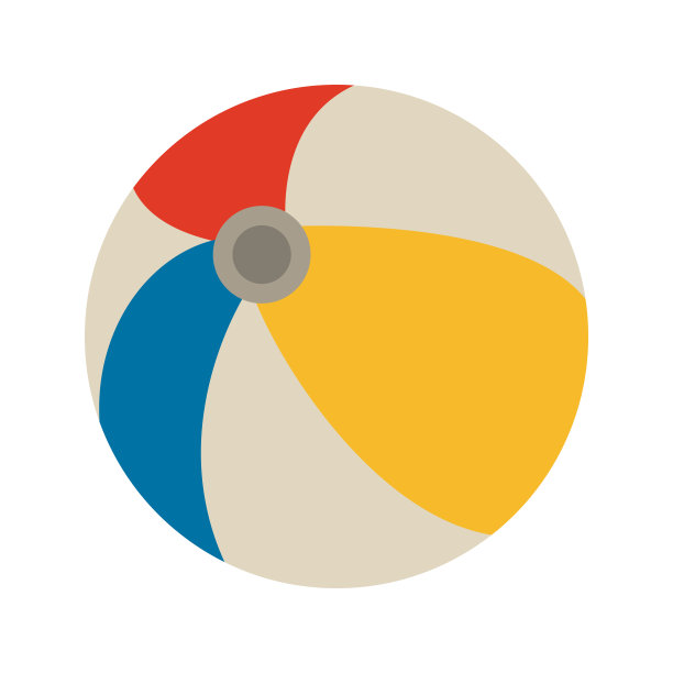 沙滩球玩具图片下载