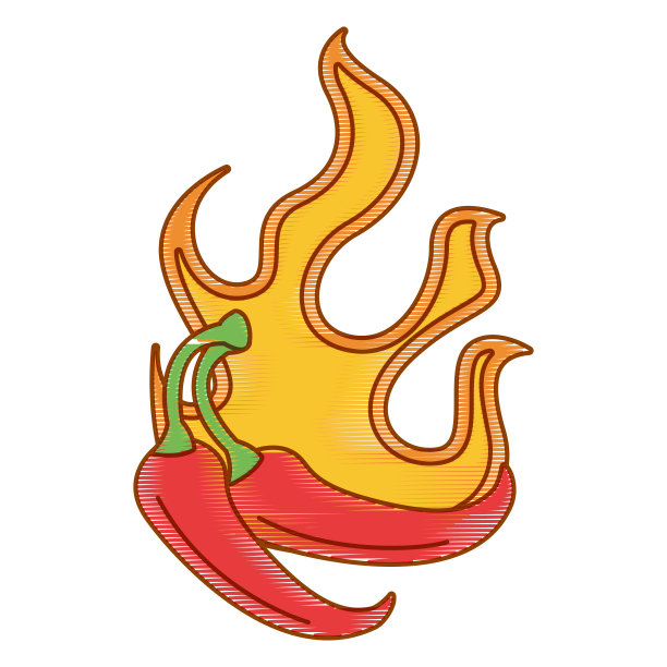 辛辣的辣椒蔬菜素材图片