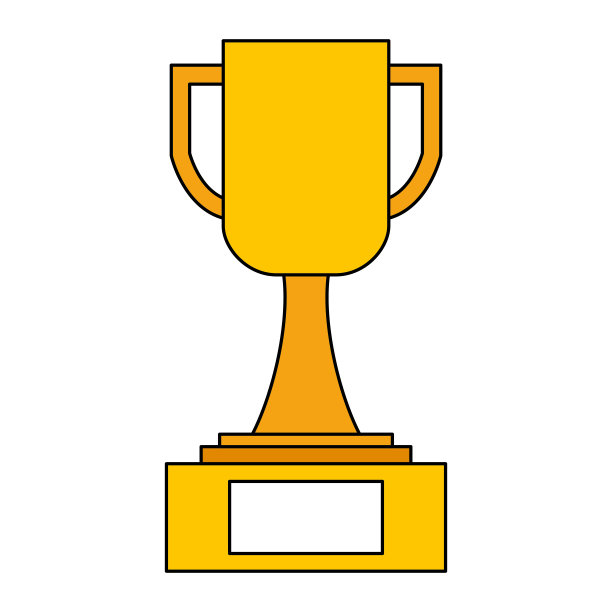 奖杯奖杯基座形象图片下载