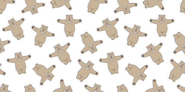 熊矢量图素材ID：304851234