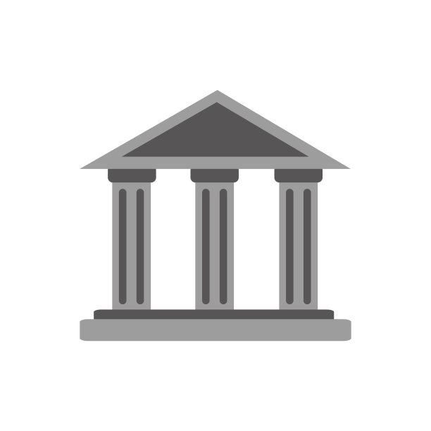 孤立的银行设计图片下载
