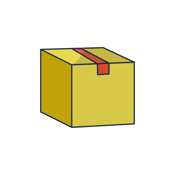 孤立的盒子设计图片下载