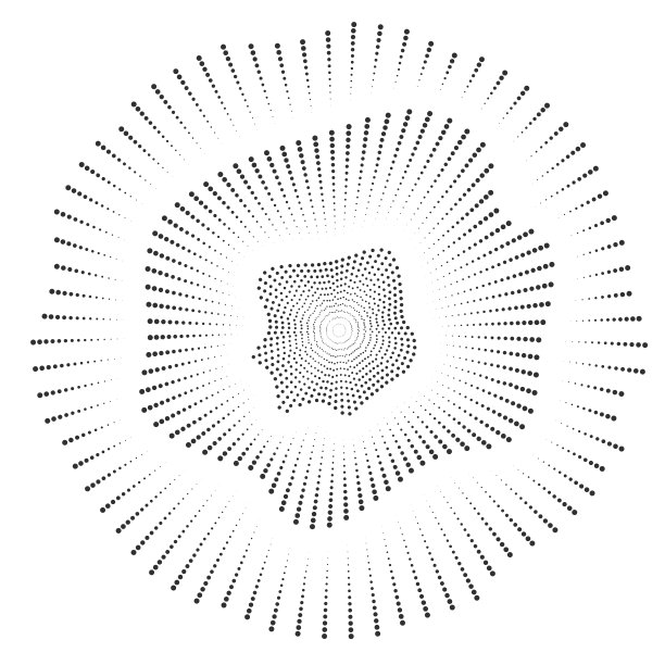 数字声音均衡器与黑点在白色背景。矢量插图。图片下载