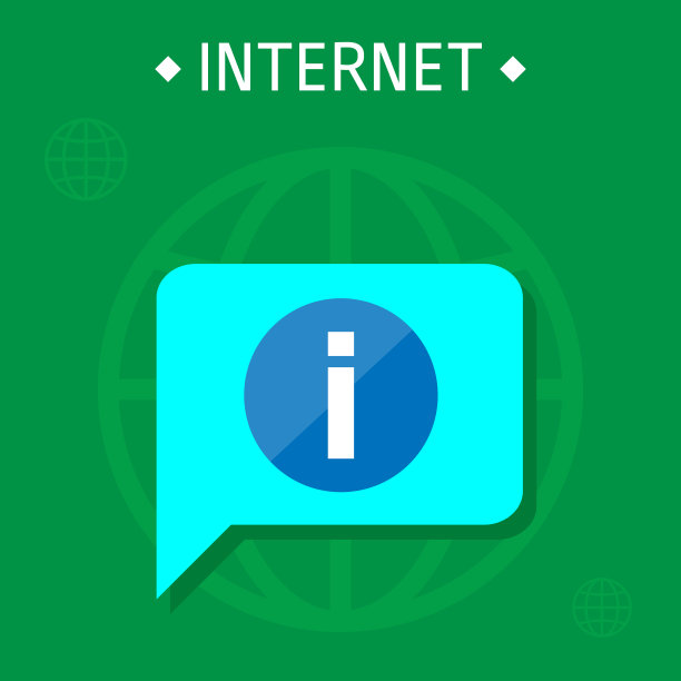 一个信息图表的互联网元素。矢量插图。图片下载