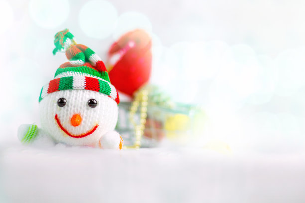 圣诞老人和圣诞礼物的标志圣诞玩具纪念品图片下载