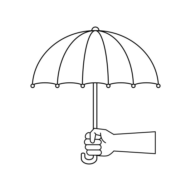 伞天气符号图片下载