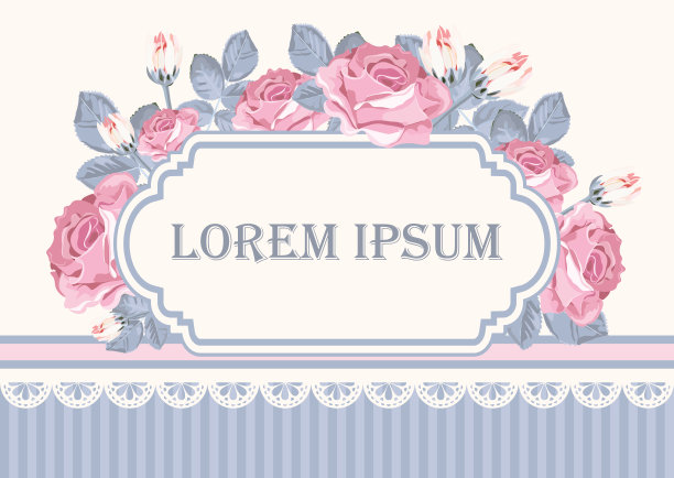 花卡模板素材图片