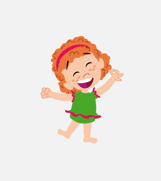 穿着泳衣的白人女孩在快乐中雀跃图片下载