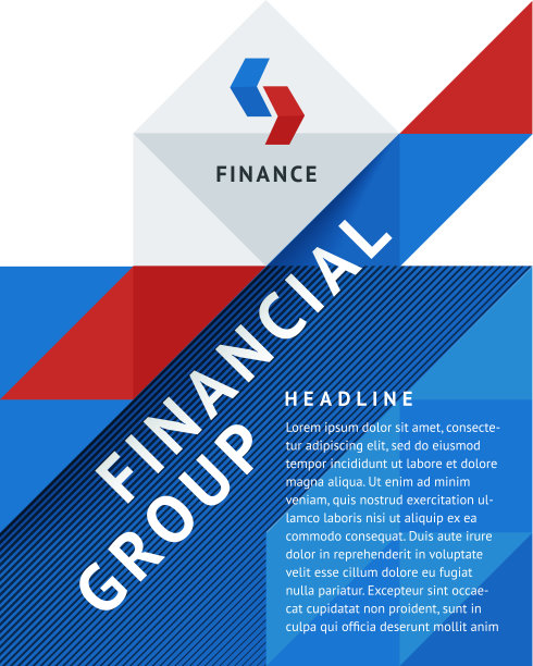 业务矢量模板的抽象设计图片下载