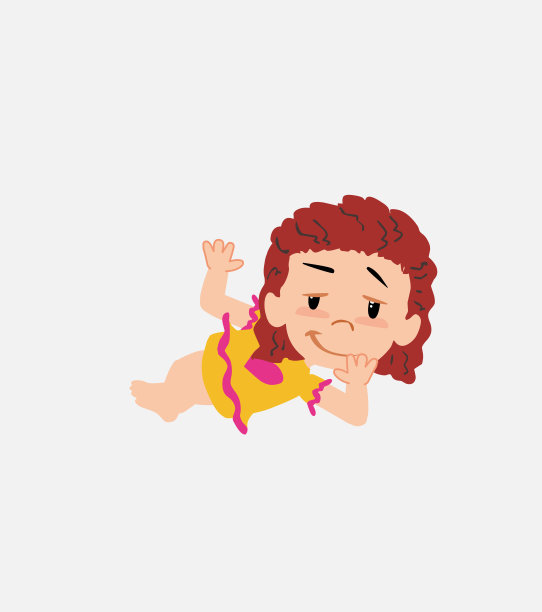 一个穿着泳衣的白人女孩躺着，用梦幻般的表情迎接她。图片下载