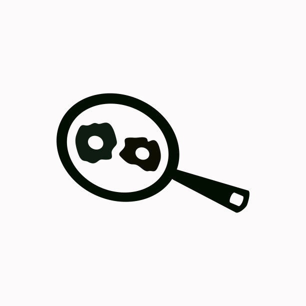 炒蛋矢量图标。图片下载