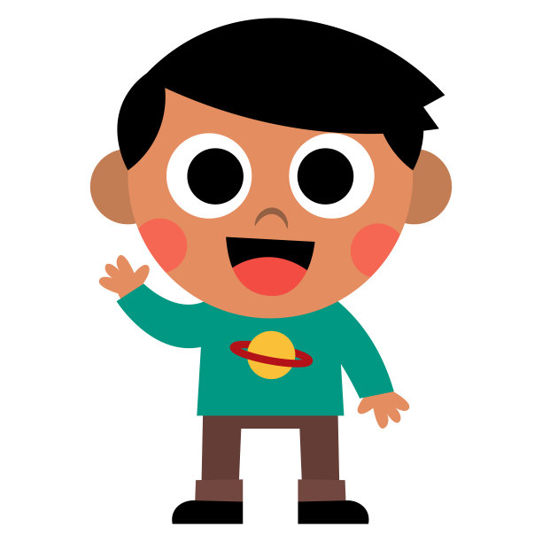 卡通可爱的孩子图片下载