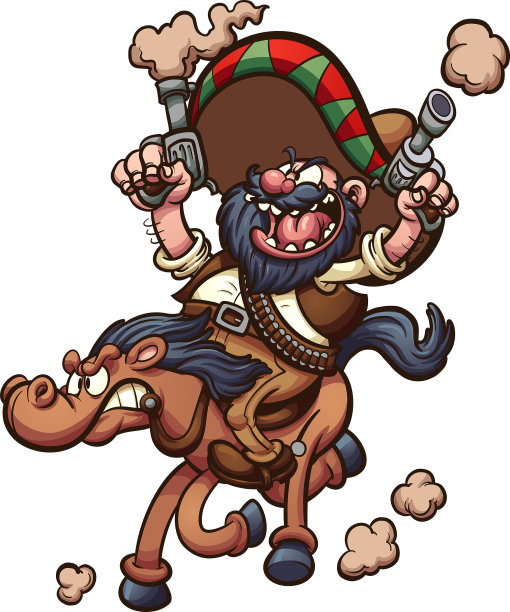 墨西哥牛仔骑马图片下载