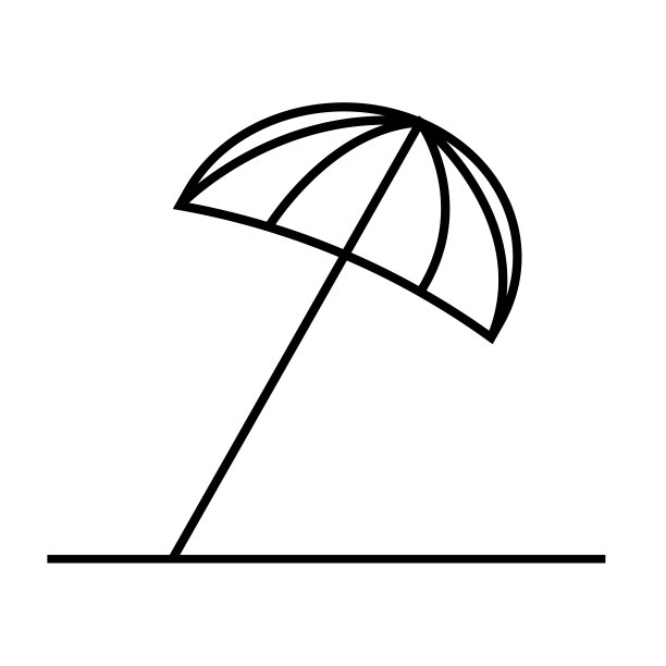 太阳伞图标图片下载