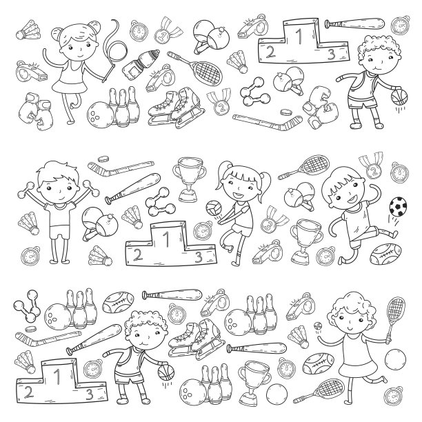 健身，足球，足球，瑜伽，网球，篮球，曲棍球，排球图片下载