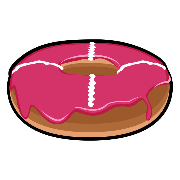 孤立的甜甜圈图片下载
