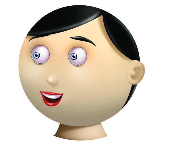 卡通脸图片下载