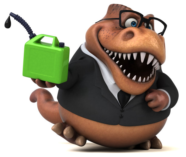 有趣的Trex - 3D插图图片下载