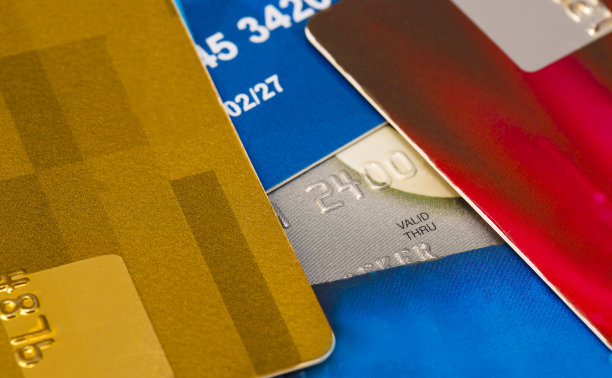 几种信用卡选择焦点图片下载