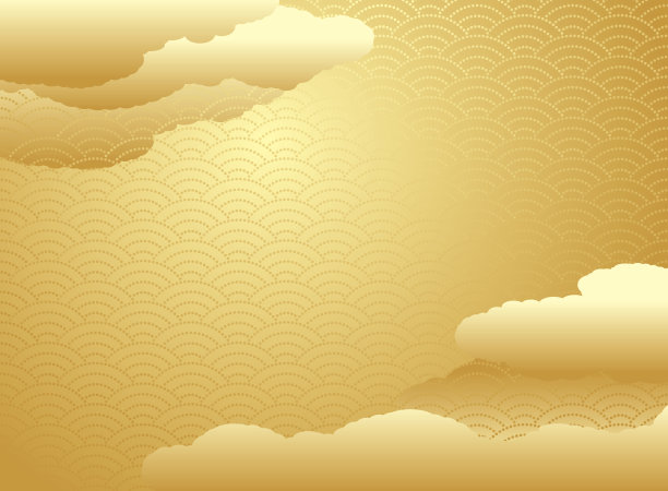 青海波模式。素材图片