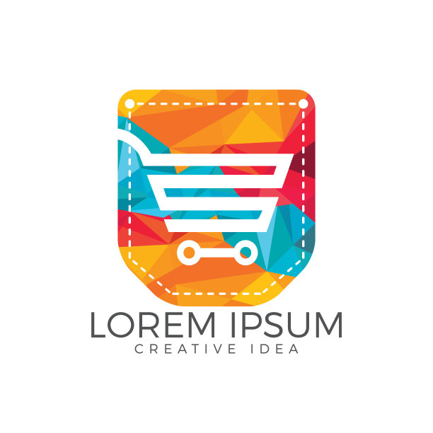 口袋和购物车矢量设计。图片下载